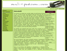 Tablet Screenshot of hr.mali-podrum.com